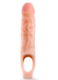 Телесная насадка на пенис 9 Inch Cock Sheath Extender - 22,2 см. - Blush Novelties - в Первоуральске купить с доставкой