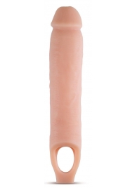 Телесная насадка на пенис 11.5 Inch Cock Sheath Penis Extender - 29,2 см. - Blush Novelties - в Первоуральске купить с доставкой