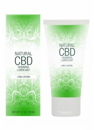 Лубрикант с пролонгирующим эффектом Natural CBD Numbing Lubricant - 50 мл. - Shots Media BV - купить с доставкой в Первоуральске