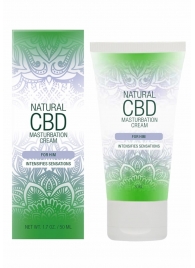 Крем для мастурбации для мужчин Natural CBD Masturbation Cream For Him - 50 мл. - Shots Media BV - купить с доставкой в Первоуральске