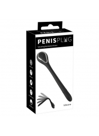 Черный гибкий уретральный стимулятор с вибрацией Vibrating Bendable Dilator - 13,5 см. - Orion - купить с доставкой в Первоуральске
