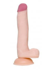 Телесный фаллоимитатор-реалистик Minc - 21 см. - A-toys купить с доставкой в интернет-магазине Orgasmix в Первоуральске Телесный фаллоимитатор-реалистик Minc - 21 см. - A-toys