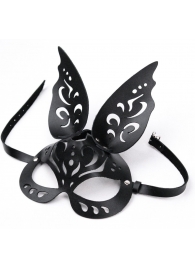 Черная ажурная маска  Зайка  с ушками - Crazy Handmade - купить с доставкой в Первоуральске