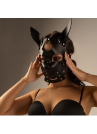 Черная маска  Собака  с ушками - Crazy Handmade - купить с доставкой в Первоуральске