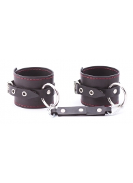 БДСМ-комплект: большая распорка и оковы - Crazy Handmade - купить с доставкой в Первоуральске БДСМ-комплект: большая распорка и оковы - Crazy Handmade - купить с доставкой в Первоуральске