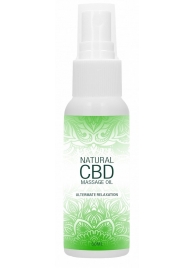 Массажное масло Natural CBD Massage Oil - 50 мл. - Shots Media BV - купить с доставкой в Первоуральске