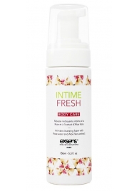 Органическая интимная очищающая пенка Intime Fresh - 150 мл. - Exsens - купить с доставкой в Первоуральске Органическая интимная очищающая пенка Intime Fresh - 150 мл. - Exsens - купить с доставкой в Первоуральске