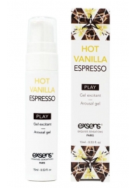 Возбуждающий гель Hot Vanilla Espresso Arousal Gel - 15 мл. - Exsens - купить с доставкой в Первоуральске