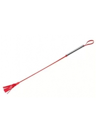 Красный латексный стек с лентами - 62 см. - Sitabella - купить с доставкой в Первоуральске