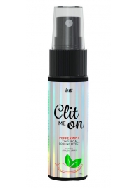 Клиторальный возбуждающий спрей Clit Me On Peppermint - 12 мл. - INTT - купить с доставкой в Первоуральске