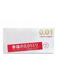 Ультратонкие презервативы Sagami Original 0.01 - 20 шт. - Sagami - купить с доставкой в Первоуральске