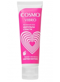 Возбуждающий гель на водно-силиконовой основе Cosmo Vibro с ароматом земляники - 50 гр. - Биоритм - купить с доставкой в Первоуральске