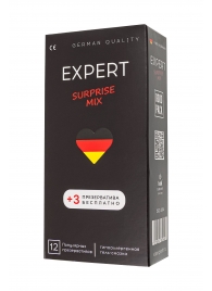 Презервативы EXPERT Surprise Mix - 12 шт.(+3 в подарок) - Expert - купить с доставкой в Первоуральске