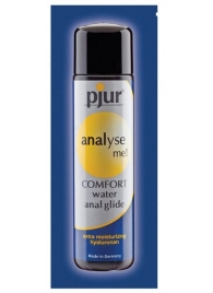 Анальный лубрикант pjur ANALYSE ME Comfort Water Anal Glide - 2 мл. - Pjur - купить с доставкой в Первоуральске