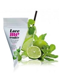 Съедобное согревающее массажное масло Love Me Tender Mojito с ароматом мохито - 10 мл. - Love to Love - купить с доставкой в Первоуральске