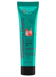 Съедобный интимный гель Orgie Lube Tube Cocktail Strawberry Mojito - 100 мл. - ORGIE - купить с доставкой в Первоуральске