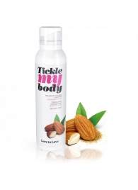 Массажная хрустящая пенка Tickle My Body Sweet Almonds с ароматом миндаля - 150 мл. - Love to Love - купить с доставкой в Первоуральске