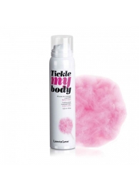 Массажная хрустящая пенка Tickle My Body Cotton Candy с ароматом сладкой ваты - 150 мл. - Love to Love - купить с доставкой в Первоуральске