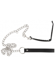 Зажим для половых губ с поводком Pussy Clamp With A Leash - Orion - купить с доставкой в Первоуральске