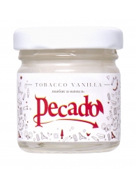 Массажная свеча Tobacco Vanilla - 35 мл. - Pecado - купить с доставкой в Первоуральске