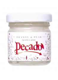 Массажная свеча Brandy   Pear - 35 мл. - Pecado - купить с доставкой в Первоуральске