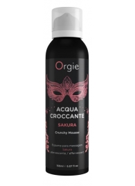 Хрустящая пенка для массажа Orgie Acqua Croccante Sakura с ароматом сакуры - 150 мл. - ORGIE - купить с доставкой в Первоуральске
