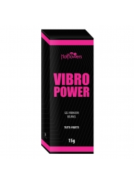 Жидкий вибратор Vibro Power со вкусом тутти-фрутти - 15 гр. - HotFlowers - купить с доставкой в Первоуральске