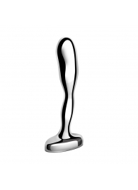 Стальной стимулятор простаты Stainless Steel Prostate Plug - 11,5 см. - b-Vibe - в Первоуральске купить с доставкой