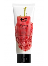 Лубрикант на водной основе OYO Aroma Gel Raspberry с ароматом малины - 75 мл. - OYO - купить с доставкой в Первоуральске