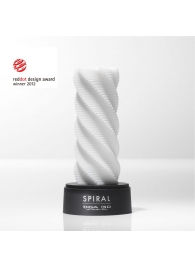 Белый 3D мастурбатор SPIRAL - Tenga - в Первоуральске купить с доставкой