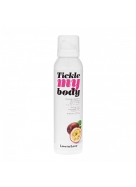 Массажная хрустящая пенка Tickle my body с ароматом маракуйи - 150 мл. - Love to Love - купить с доставкой в Первоуральске