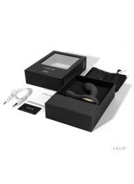 Чёрный перезаряжаемый стимулятор простаты Bruno Black - Lelo - в Первоуральске купить с доставкой