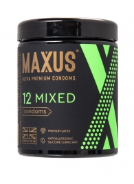 Презервативы MAXUS Mixed - 12 шт. - Maxus - купить с доставкой в Первоуральске