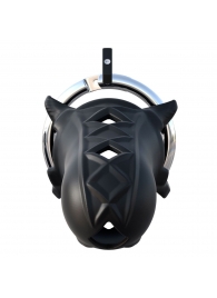 Черный замок верности Extreme Silicone Cock Blocker - Pipedream - купить с доставкой в Первоуральске