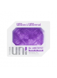 Фиолетовый мастурбатор-стимулятор Tenga Uni Amethyst - Tenga - в Первоуральске купить с доставкой