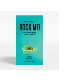 Жидкий вибратор Nuei Rock Me! с ароматом мяты - 20 мл. - Nuei cosmetics - купить с доставкой в Первоуральске