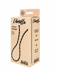 Черный уретральный массажер Glide Small - 30 см. - Lola Games - купить с доставкой в Первоуральске