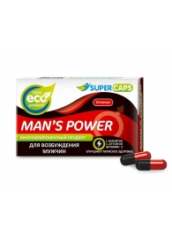 Возбуждающее средство Man’s power - 10 капсул (+1 в подарок) - SuperCaps - купить с доставкой в Первоуральске
