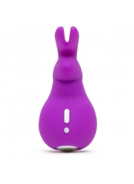 Фиолетовый клиторальный вибратор в форме зайчика - Happy Rabbit в Первоуральске Фиолетовый клиторальный вибратор в форме зайчика - Happy Rabbit