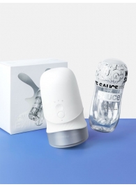 Белый автоматический мастурбатор Extra Sauce - Sauce - в Первоуральске купить с доставкой