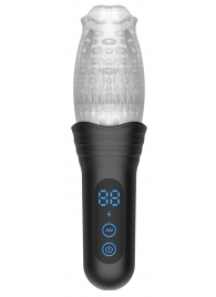 Автоматический мастурбатор Oral Sex Masturbator с функциями ротации, вибрации и фрикций - Secwell - в Первоуральске купить с доставкой