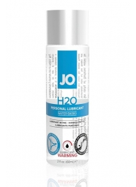 Возбуждающий лубрикант на водной основе JO Personal Lubricant H2O Warming - 60 мл. - System JO - купить с доставкой в Первоуральске