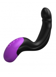 Черно-фиолетовый вибромассажёр простаты Hyper-Pulse P-Spot Massager - Pipedream - в Первоуральске купить с доставкой