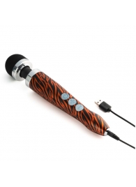 Беспроводной wand-вибратор Doxy Die Cast 3R с тигровым принтом на рукояти - 28 см. - Doxy в Первоуральске Беспроводной wand-вибратор Doxy Die Cast 3R с тигровым принтом на рукояти - 28 см. - Doxy