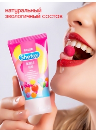 Интимная гель-смазка Shefox «Бабл гам» - 50 мл. - Shefox - купить с доставкой в Первоуральске Интимная гель-смазка Shefox «Бабл гам» - 50 мл. - Shefox - купить с доставкой в Первоуральске