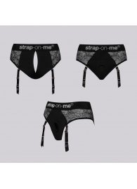 Трусики для фиксации насадок Strap-on-me Harness Lingerie Diva XS - Strap-on-me - купить с доставкой в Первоуральске