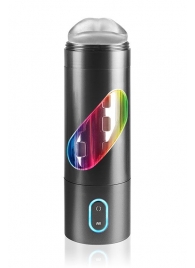 Перезаряжаемый мастурбатор-ротик Extreme Toyz Rechargeable Roto-Bator Mouth - Pipedream - в Первоуральске купить с доставкой