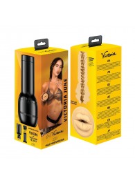 Мастурбатор-ротик Kiiroo Feel Victoria Mouth - Kiiroo - в Первоуральске купить с доставкой