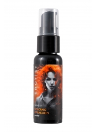 Гель с эффектом вибрации Volcano Of Passion со вкусом вишни - 25 мл. - Erotist Lubricants - купить с доставкой в Первоуральске