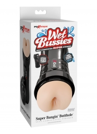 Мастурбатор-анус в колбе Super Banging Butthole - Pipedream - в Первоуральске купить с доставкой